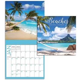 2025 Beach Wall Calendar